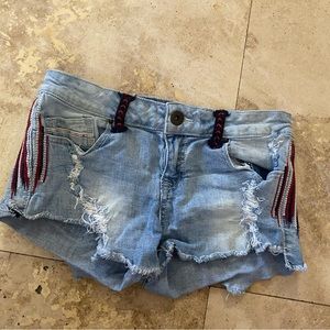 Jean Shorts Distressed